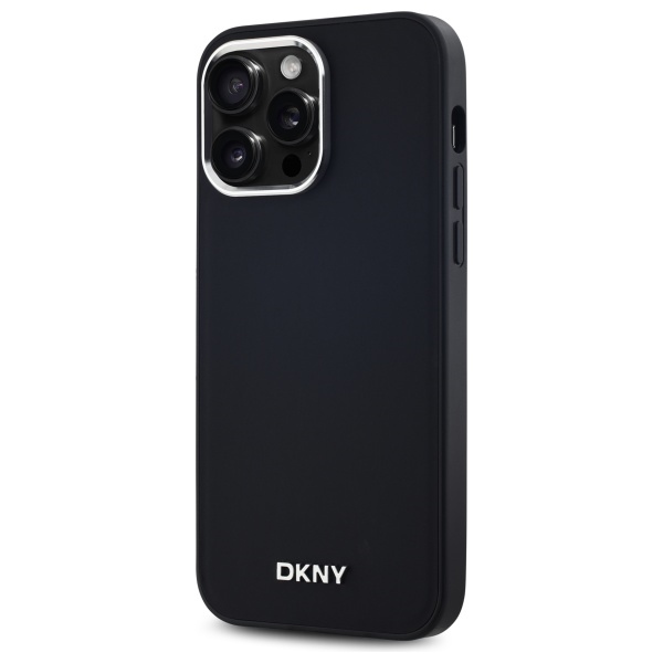 DKNY DKHMP14XPSCMCLK iPhone 14 Pro Max 6.7" black hardcase Plain Logo MagSafe - Image 2
