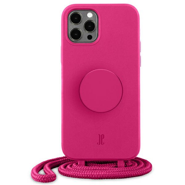 "JE PopGrip Case iPhone 12/12 Pro 6.1" orchid flower 30090 (Just Elegance)