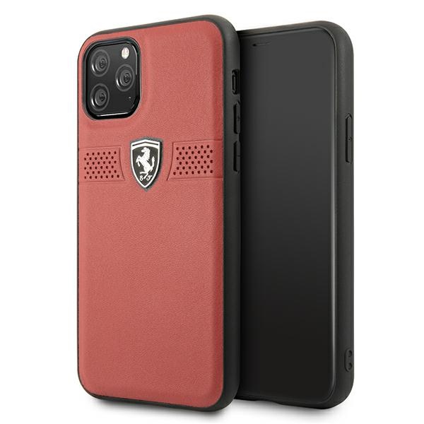 Ferrari FEOBAHCN58RE iPhone 11 Pro 5,8" red hardcase Off Track Leather