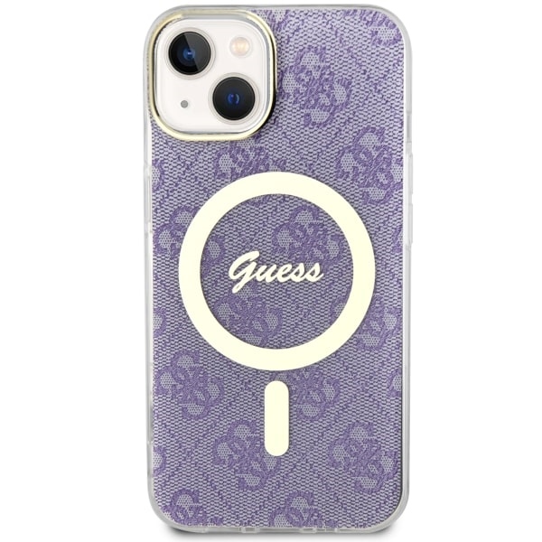 Guess GUHMP14MH4STU iPhone 14 Plus / 15 Plus 6.7" purple hardcase 4G MagSafe - Image 3