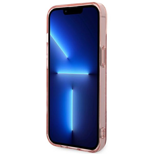 Karl Lagerfeld KLHCP14MHKLSPCP iPhone 14 Plus / 15 Plus 6,7" hardcase pink Mono Vertical Strip - Image 5
