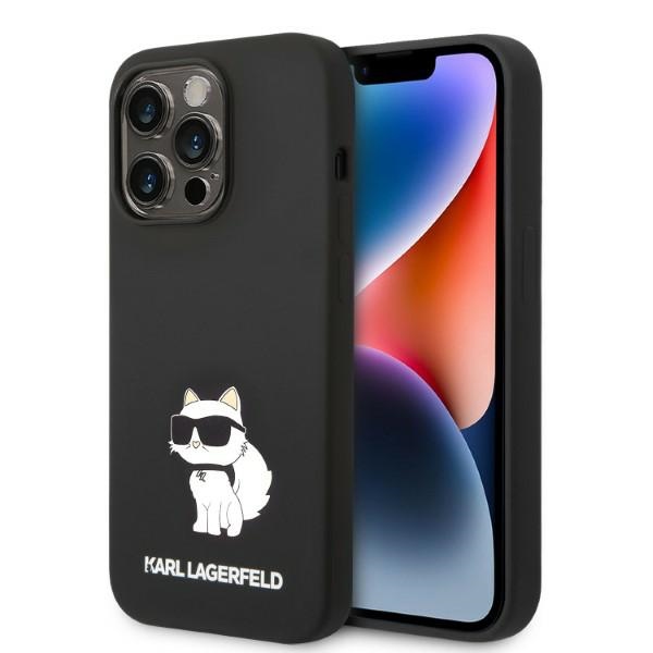 Karl Lagerfeld KLHCP14XSNCHBCK iPhone 14 Pro Max 6,7" hardcase black Silicone Choupette