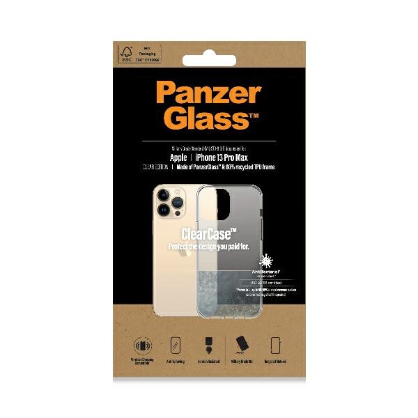 PanzerGlass ClearCase iPhone 13 Pro Max6,7" Antibacterial Military grade clear 0314 - Image 2