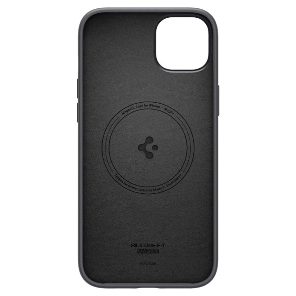 Spigen Silicone Fit iPhone 14 Plus / 15 Plus 6.7" MAG MagSafe black ACS04920 - Image 5