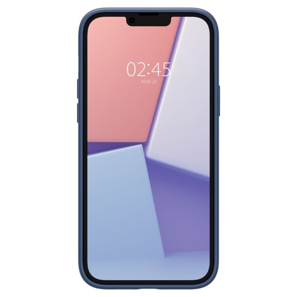 Spigen Silicone Fit iPhone 14 Plus / 15 Plus 6.7" MAG MagSafe navy blue ACS04921 - Image 5
