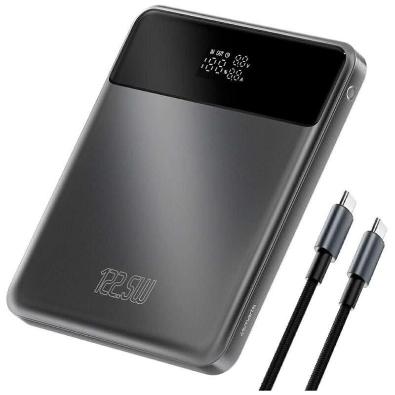Powerbank 4smarts Enterprise Slim         20000mAh 122.5W, space grey