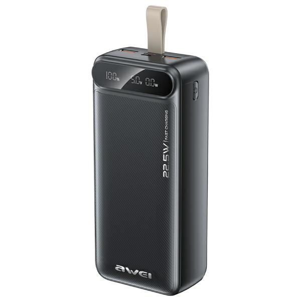 AWEI PowerBank PA-12 30000mAh 22.5W black