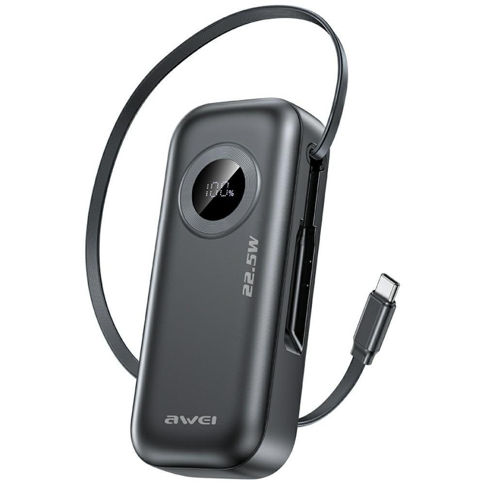 AWEI PowerBank PA-9 10000mAh 22.5W      black