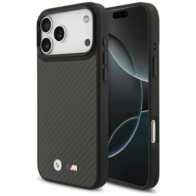 BMW M Kevlar Matt MagSafe Case for iPhone 17 Pro Max Black