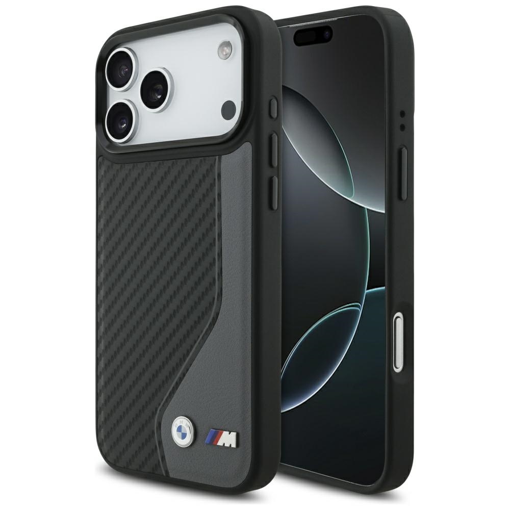 Case BMW M Carbon Logo MagSafe for iPhone 17 Pro Max anthracite