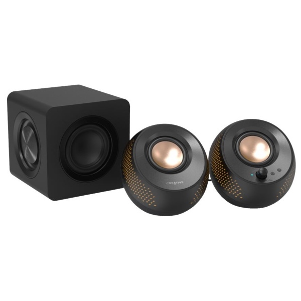 Creative 2.1 Pebble X Plus Computer Speakers with Subwoofer Black - Image 3