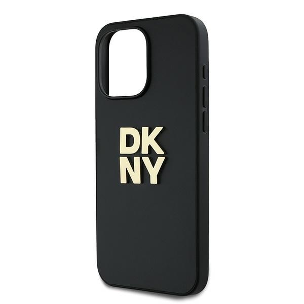 DKNY DKHCP15XPBSWSK iPhone 15 Pro Max 6.7 inch black hardcase with Wrist Strap and Stock Logo - Image 5