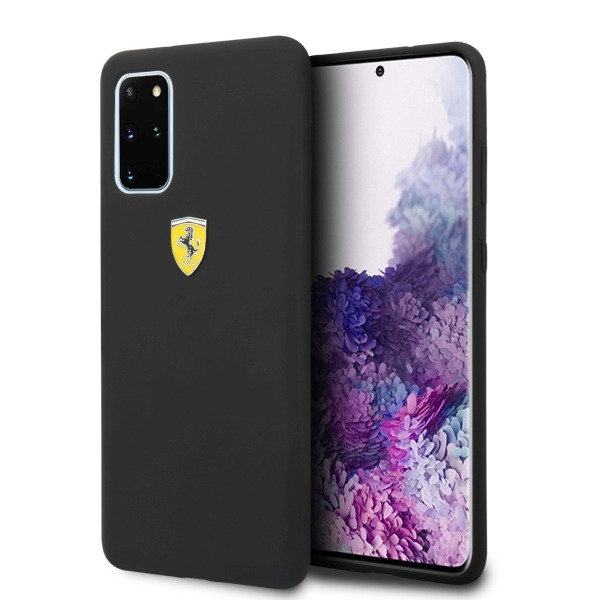 Ferrari Hardcase FESSIHCS67BK for Samsung Galaxy S20+ (G985) Black Silicone Collection