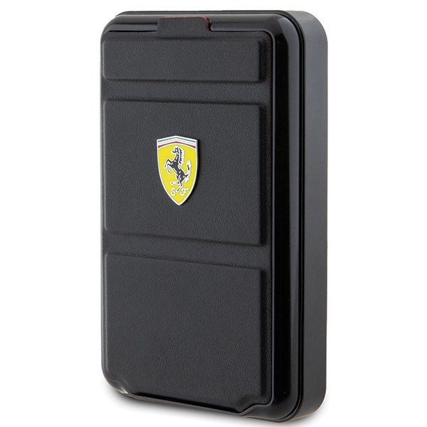 Ferrari Powerbank Wireless 15WFEPB10MSPLEK 10000 mAh with stand function black/black Metal Logo MagS - Image 2