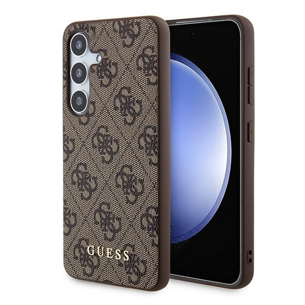Guess GUOHCSA35G4GFBR A35 A356 brown hardcase 4G Metal Gold Logo