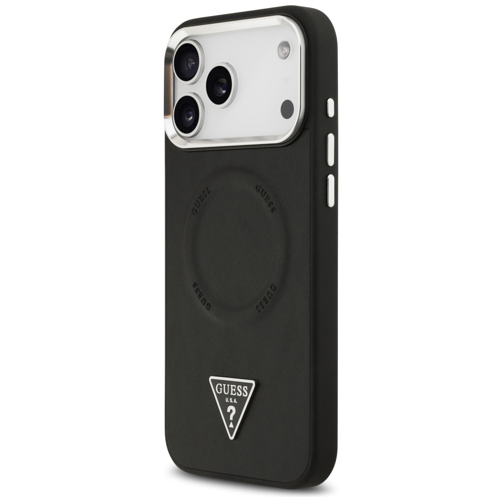Guess Triangle Logo MagSafe Case for iPhone 17 Pro Max Black - Image 2