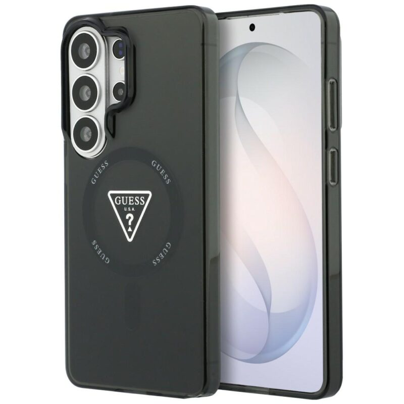 Case Guess IML Gradient Triangle MagSafe for Samsung Galaxy S26 Ultra black
