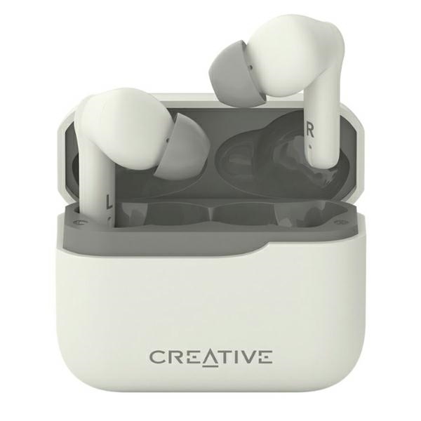 Creative Zen Air Plus Wireless Headphones creme Bluetooth 5.3 ANC
