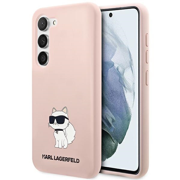 Karl Lagerfeld KLHCS23SSNCHBCP S23 S911 hardcase pink Silicone Choupette