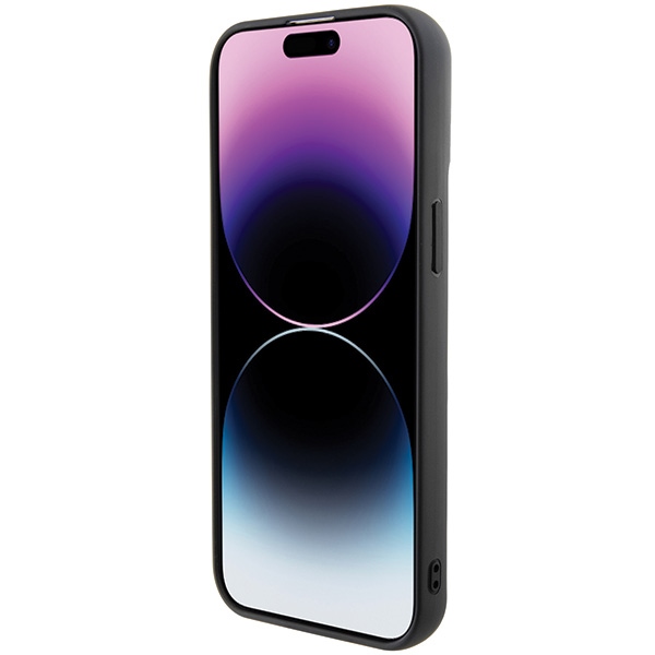 Karl Lagerfeld KLHCP15X3DMKRLK iPhone 15 Pro Max 6.7" black hardcase 3D Rubber Multi Logo - Image 5