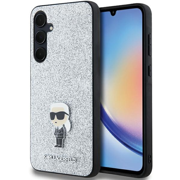 Karl Lagerfeld KLHCSA35GCNPSG A35 A356 silver hardcase Fixed Glitter Ikonik Metal Pin
