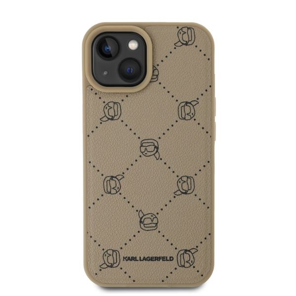 Karl Lagerfeld KLHMP15SPGKHPHE iPhone 15 6.1" beige Magsafe Karl Heads - Image 2