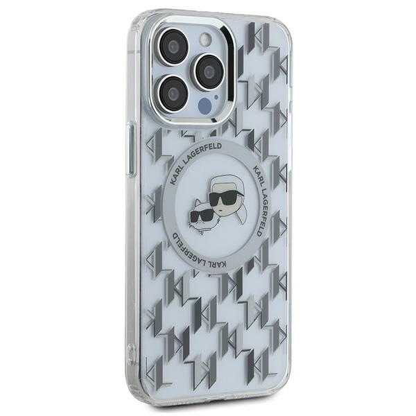 Karl Lagerfeld KLHMP15LHMCKMHT iPhone 15 Pro 6.1"transparent IML Monogram Karl&Choupet - Image 4