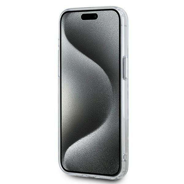 Karl Lagerfeld KLHMP15LHMCKMHT iPhone 15 Pro 6.1"transparent IML Monogram Karl&Choupet - Image 5