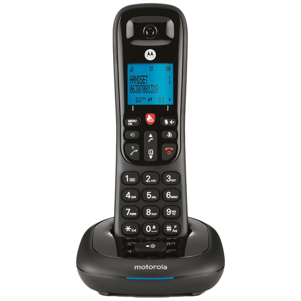 Cordless landline phone Motorola CD4001 black