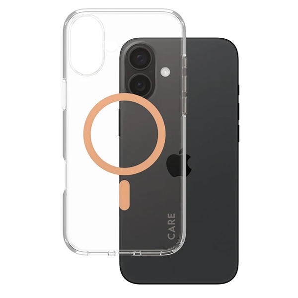 CARE by PanzerGlass Flagship CaseiPhone 16 Plus 6,7" peachy MagSafe 1375 - Image 2