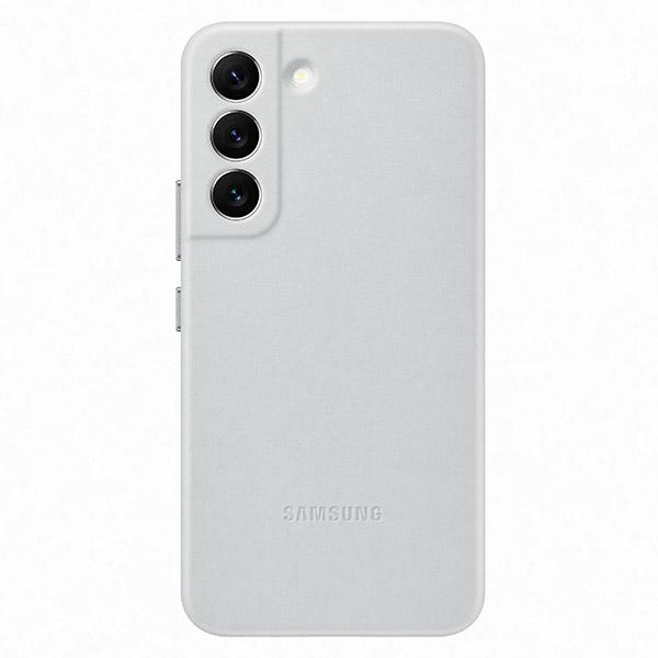Case Samsung EF‑VS901LJ S22 S901 light gray Leather Cover