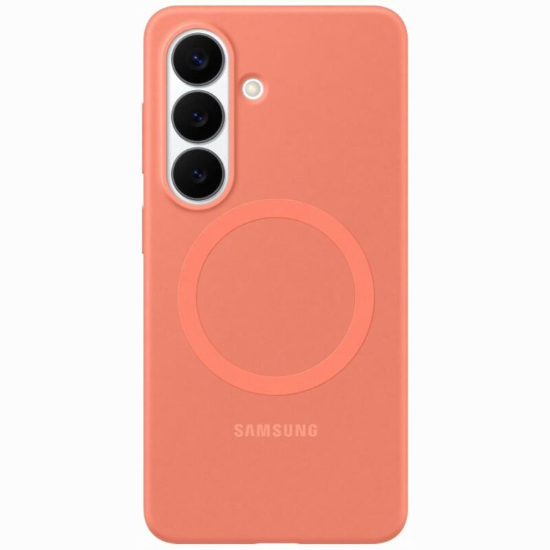 Case Samsung Silicone Magnet for Samsung Galaxy S26 coral