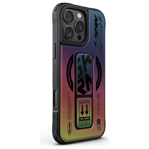 Skinarma case Kira Kobai iPhone 16 Pro Max 6.9" Magnetic Charging Grip Stand hologram