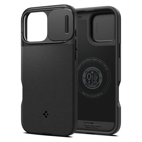 Spigen Optik Armor iPhone 16 Pro Max 6.9" MAG Magsafe black ACS08015
