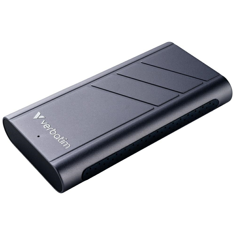 External Drive Verbatim TurboMetal SSD 1TB USB4 USB-C gray 32021