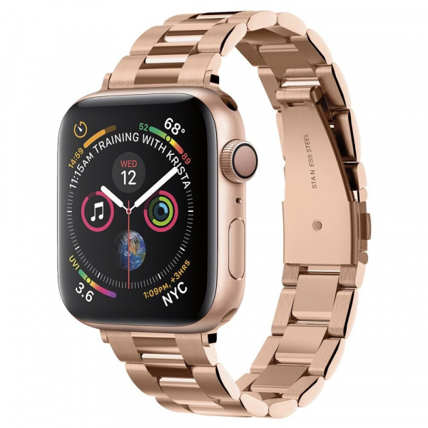 Modern Fit Strap Spigen for Apple Watch 42mm / 41mm / 40mm / 38mm Series, Rose Gold 061MP25944