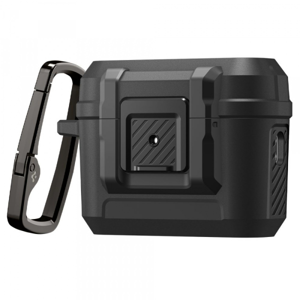 Lock Fit Case Spigen for Apple AirPods Pro 3, Matte Black ACS09825