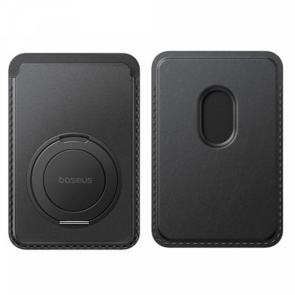 Magnetic Wallet Baseus MagPro 3, Black P70385000123-00