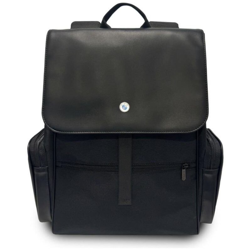 Backpack BMW Side Pockets Metal logo 15"   black