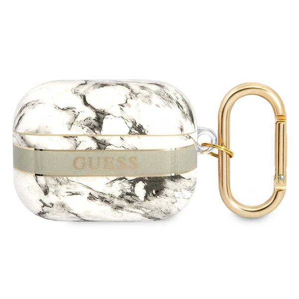 Guess GUAPHCHMAG AirPods Pro cover grey Marble Strap Collection