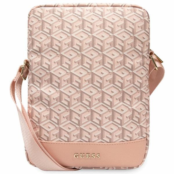 Guess Bag GUTB10HGCFSEP 10"pink GCube Stripe Tablet Bag
