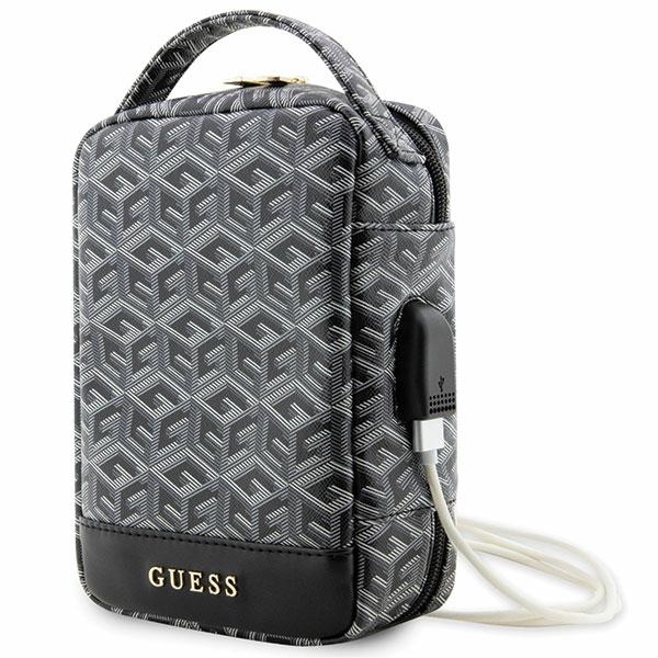 Guess Bag GUHBHGCFSEK black GCube Stripe