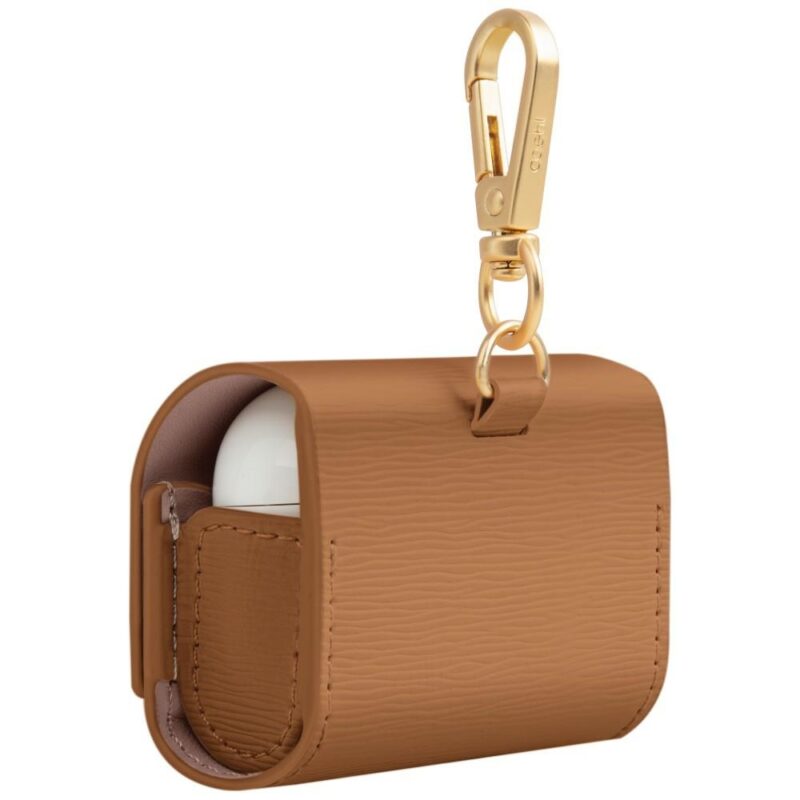 Case UNIQ Coehl Mirelle wallet for AirPods Pro brown - Image 4