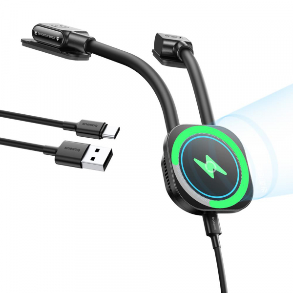 Wireless Car Charger Baseus PrimeTrip C03s Pro, 15W, 1.67A, Black C0013B01 - Image 3