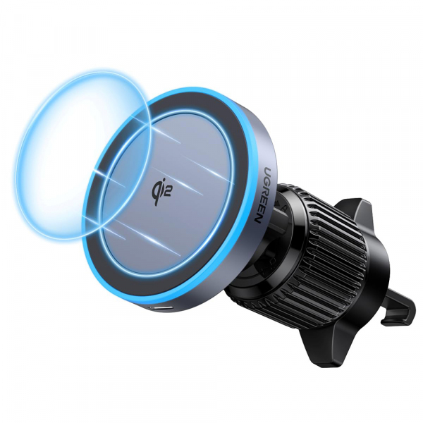 Wireless Car Charger UGREEN W708, 15W, 1.67A, Black