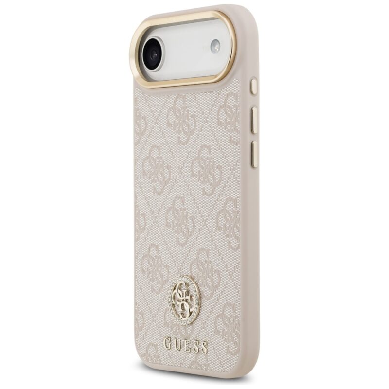 Case Guess 4G Strass Logo MagSafe for iPhone Air pink - Image 2