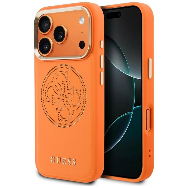 Case Guess Perforated 4G MagSafe for iPhone 18 Pro / iPhone 17 Pro Orange