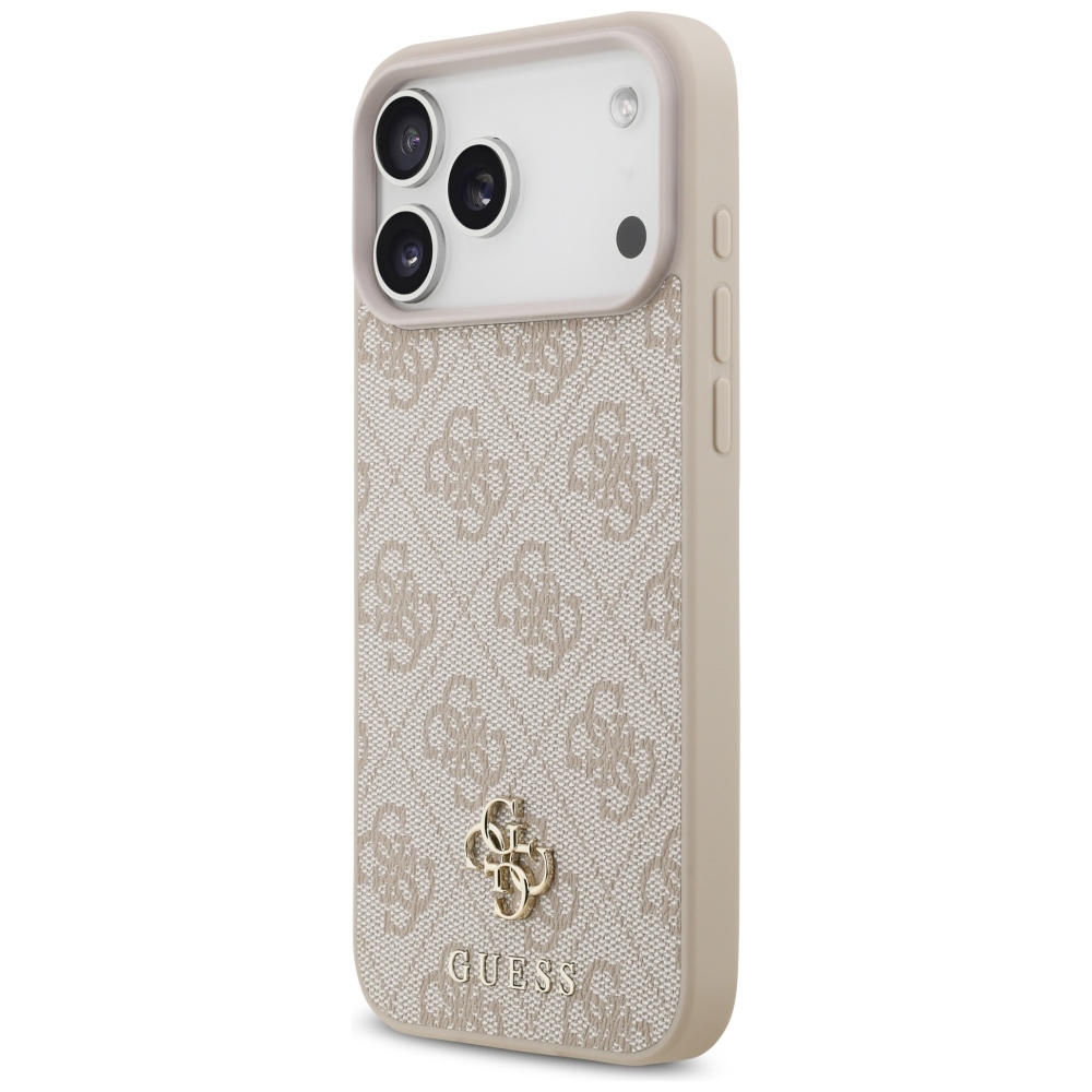 Guess 4G Small Classic Logo MagSafe Case for iPhone 18 Pro Max / 17 Pro Max Pink - Image 2