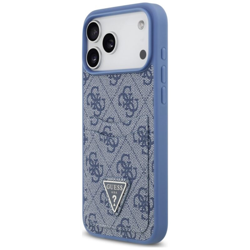 Case Guess 4G Double Card Triangle for iPhone 18 Pro Max / 17 Pro Max blue - Image 2
