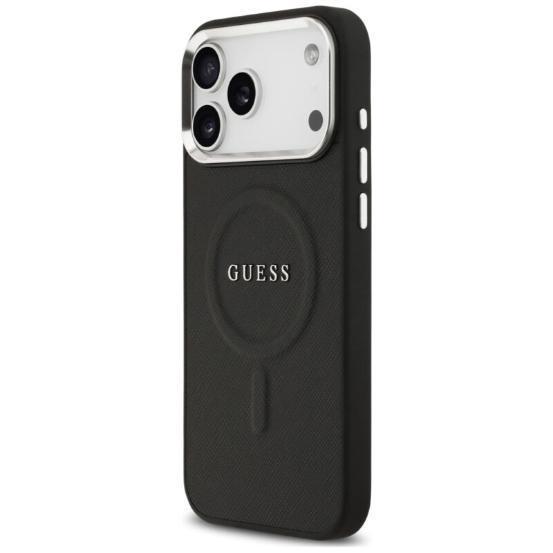 Case Guess Classic Logo MagSafe for iPhone 18 Pro / 17 Pro black - Image 2